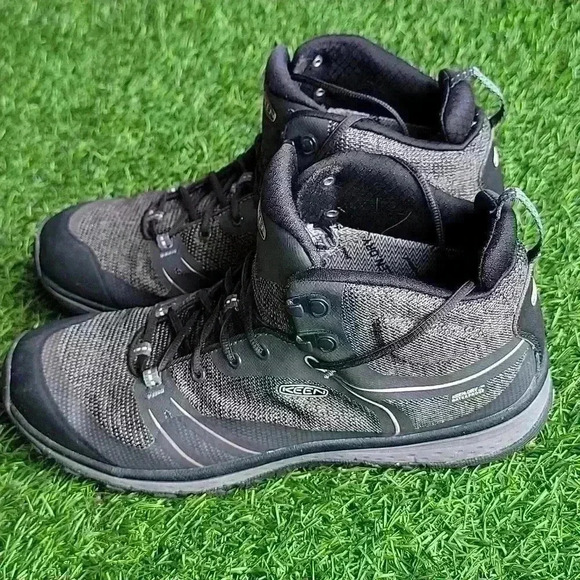 Keen Terradora ll Hiking Trail Gray Pink Mid Ankle Waterproof Size 11 - Picture 10 of 12